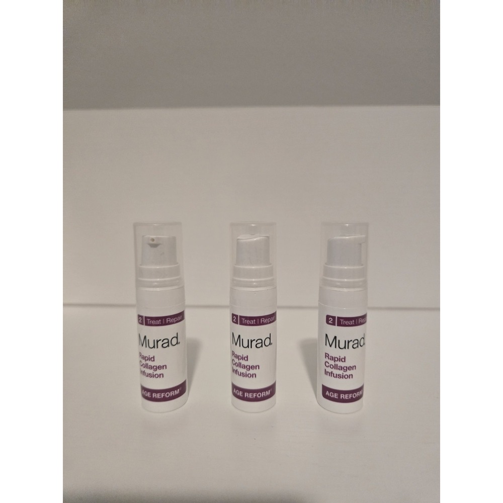 3 Murad Rapid Collagen Infusion Age Reform .17 oz/5 ml Travel Size New Exp 12/29